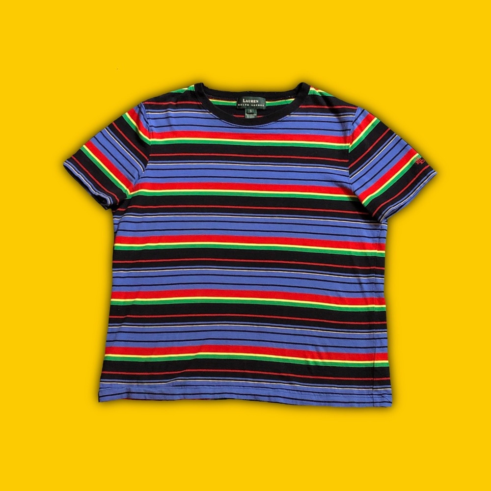 Ralph Lauren Primary Stripe Tee
